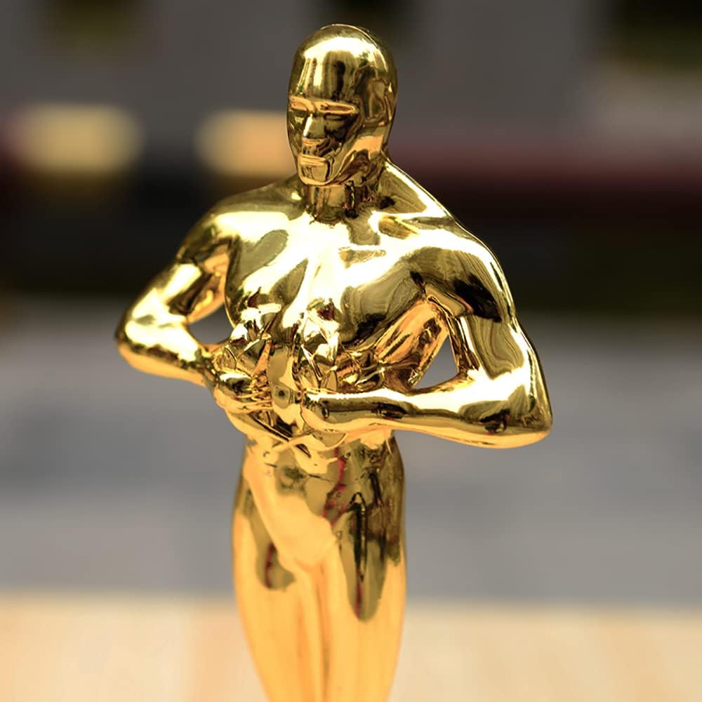 Oscar Style Gold Trophy Award - Perfect for Party Celebrations, Award Ceremony, and Appreciation Gift